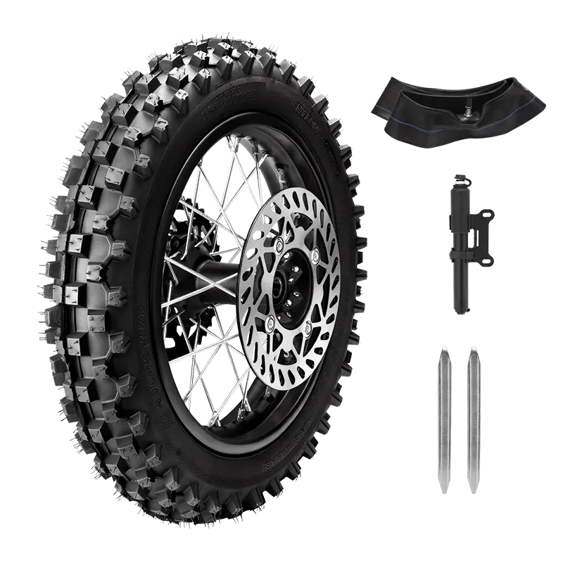 FRP x ParkerPro Dirt Bike Rear Tire Assembly