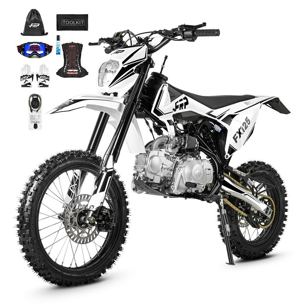 FRP FX125 125cc pit bike & dirt bike, two wheel sizes
