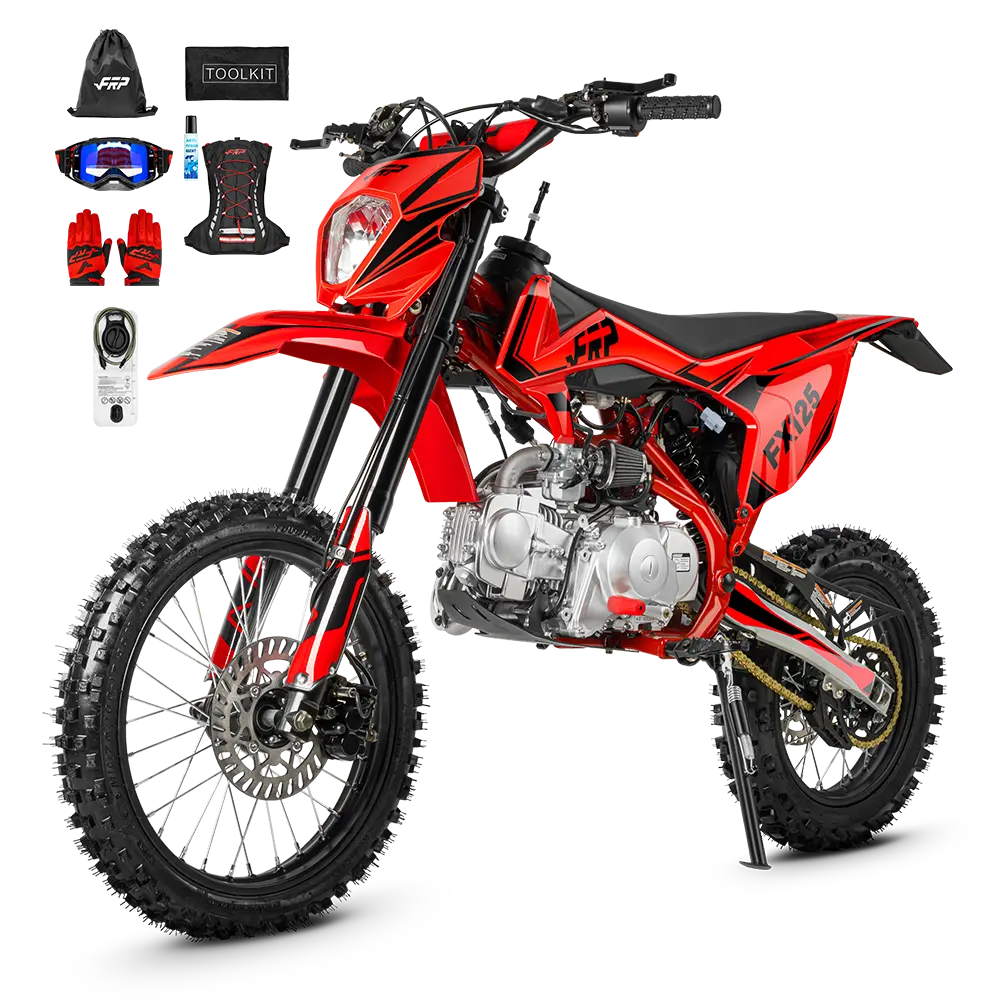 FRP FX125 125cc manual pit bike & dirt bike for teens and adults