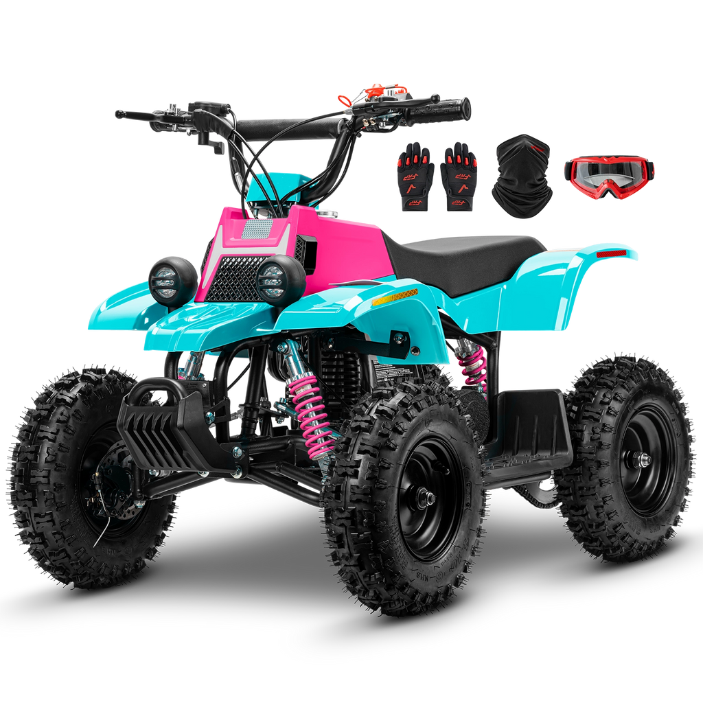 FRP FA40-NEO 40cc kids quad bike pink Max trim with accessories