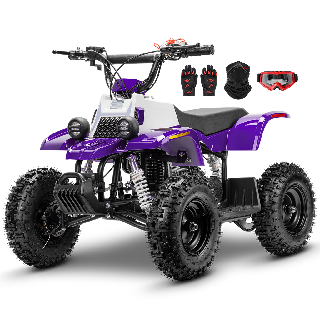 FRP FA40-NEO 40cc kids quad bike purple Max trim with accessories