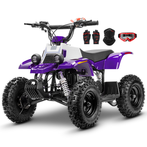 FRP FA40-NEO 40cc kids quad bike purple Max trim with accessories
