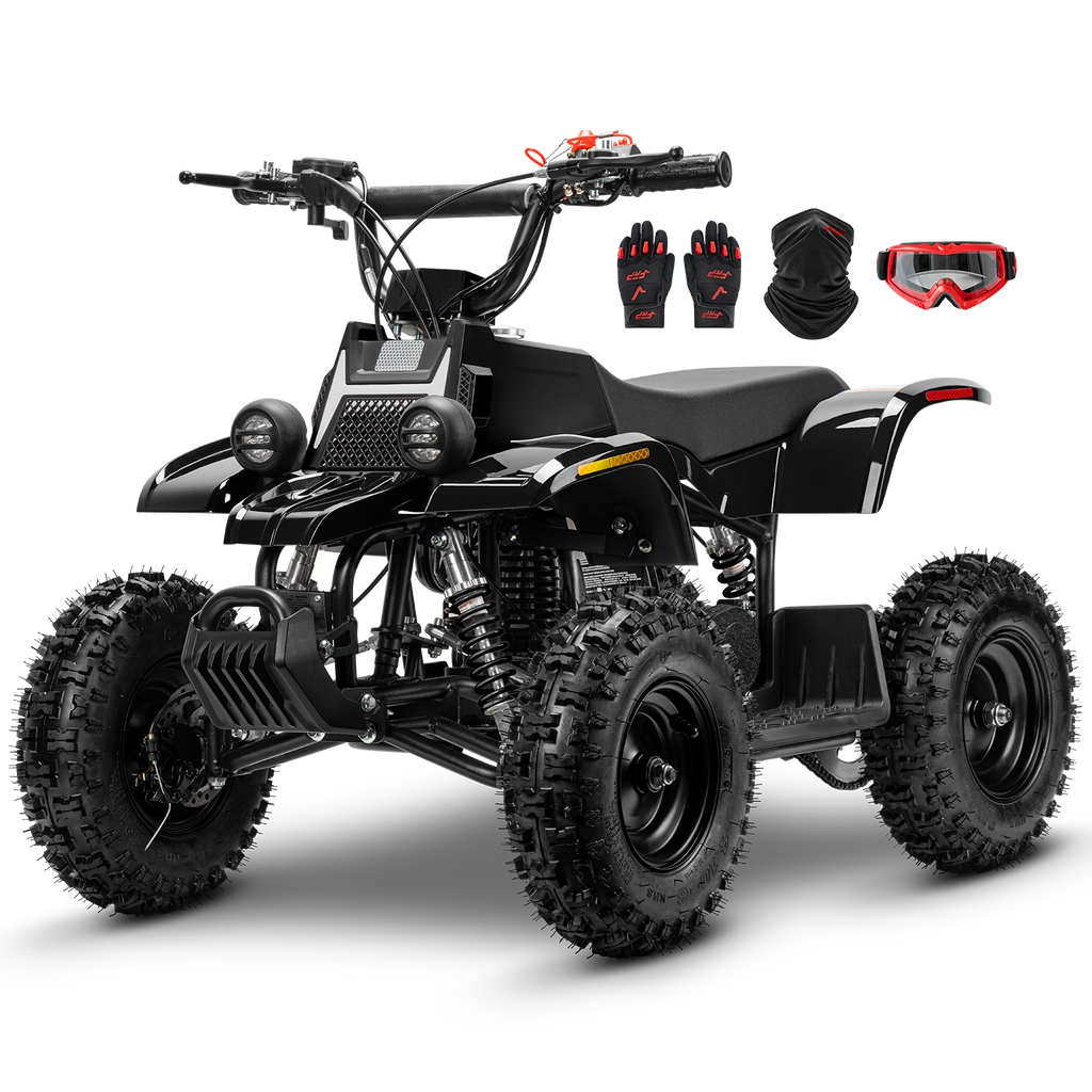 FRP FA40-NEO 40cc kids quad bike black Max trim with accessories