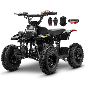 FRP FA40-NEO 40cc kids quad bike black Max trim with accessories