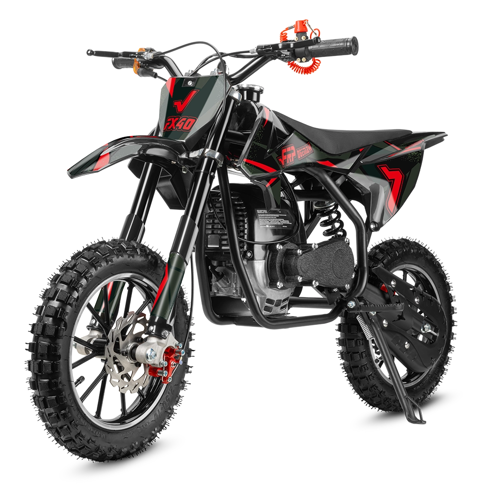 FRP Moto FX40 Ogemaw 40cc Dirt Bike for Kids & Teens — Full Suspension