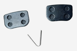 Brake System for GMB100 Mini Bike angle view | frp frpmoto mini bike dirt bike