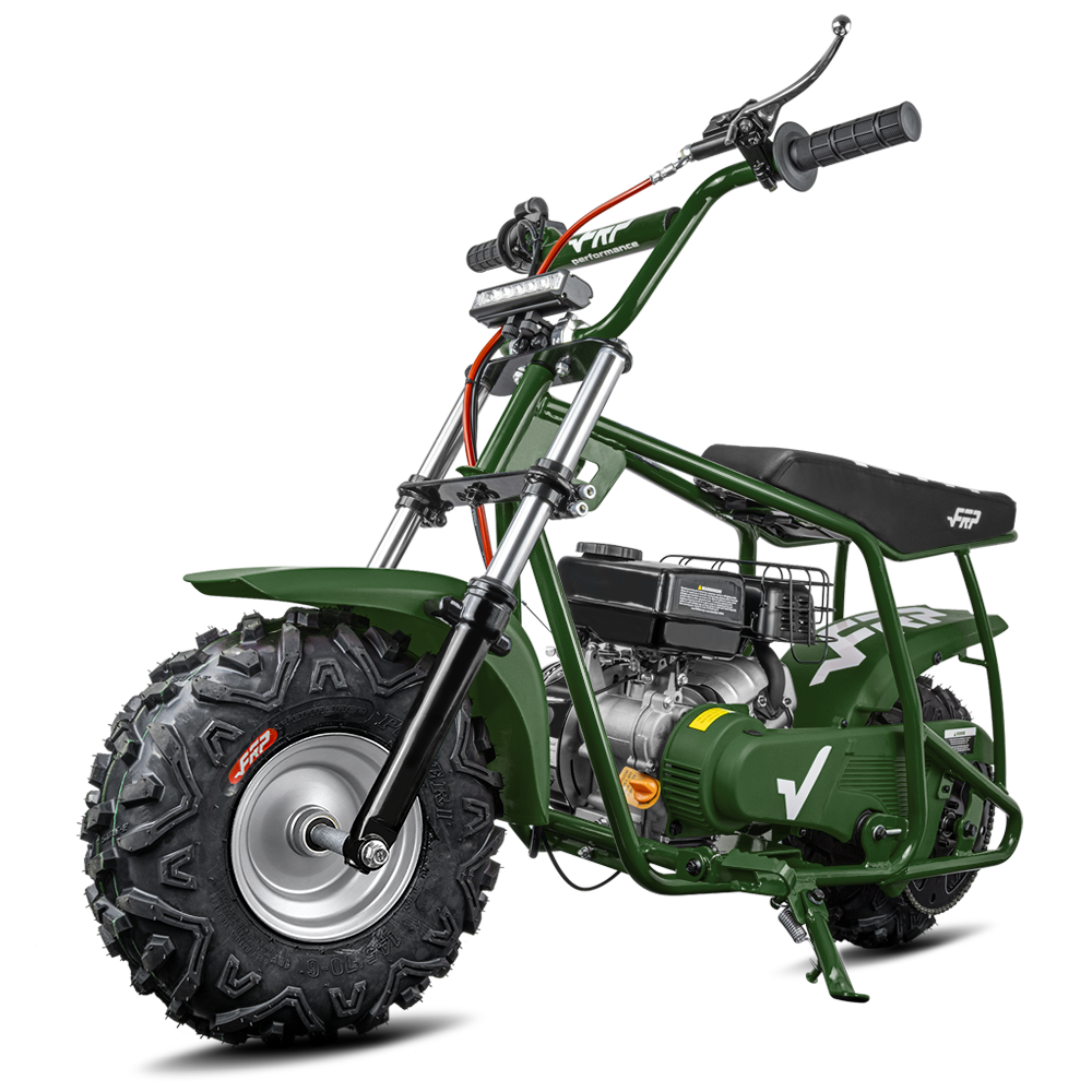 2026 Limited Upgraded FRP GMB100P 99cc Gas Mini Bike | SunF Tires & Honda-Supplier Rims