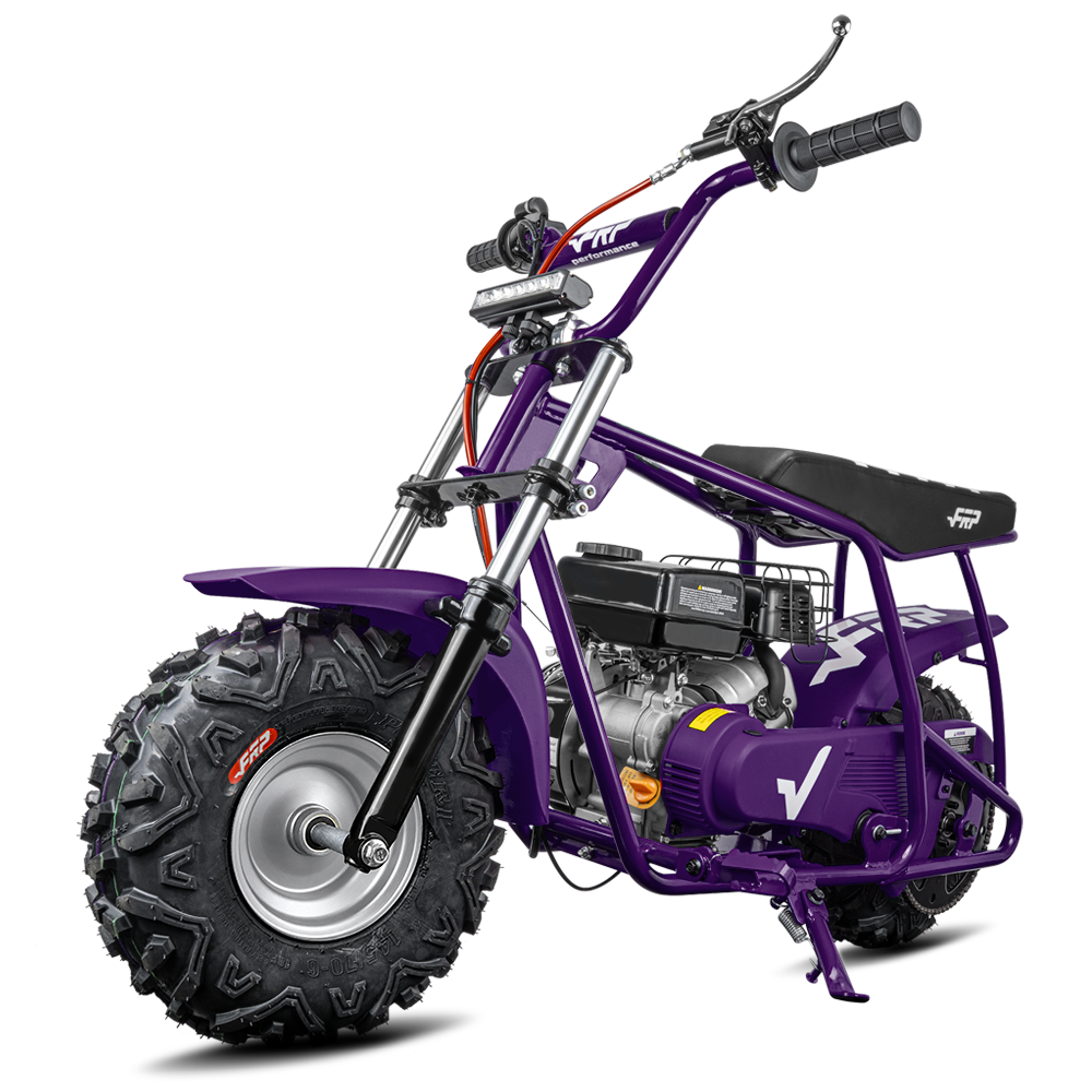 2026 Limited Upgraded FRP GMB100P 99cc Gas Mini Bike | SunF Tires & Honda-Supplier Rims