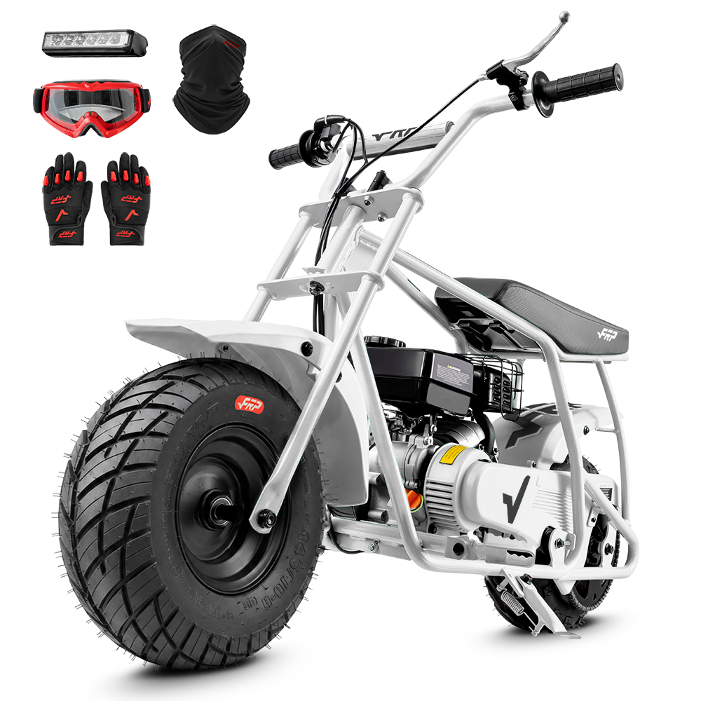 GMB100 99cc Gas Mini Bike | SunF Tires & Honda-Supplier Rims
