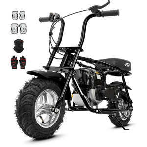 FRP Moto MB40 40cc Gas Mini Bike for Kids Ages 6+ detail view | frp frpmoto mini bike dirt bike