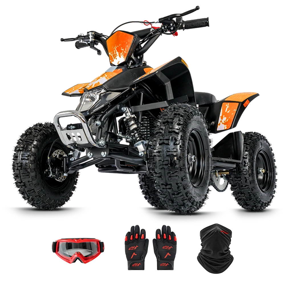 FRP Moto Sahara 40 40cc Kids ATV for Ages 6+ — Dual Disc Brakes