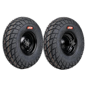 FRP x SunF Street Tire Assembly side view | frp mini bike spare parts accessories