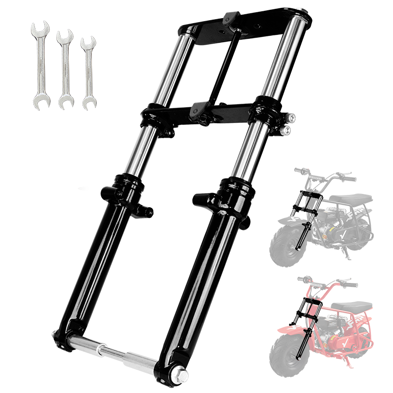 FRP mini bike front suspension fork lower bracket