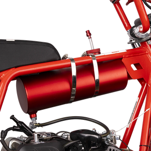 FRP x ParkerPro Mini Bike Gas Tank in use | frp dirt bike mini bike off road