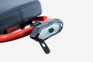 Smart Bike Taillight with Turn Signals front view | frpmoto dirt bike parts replacement