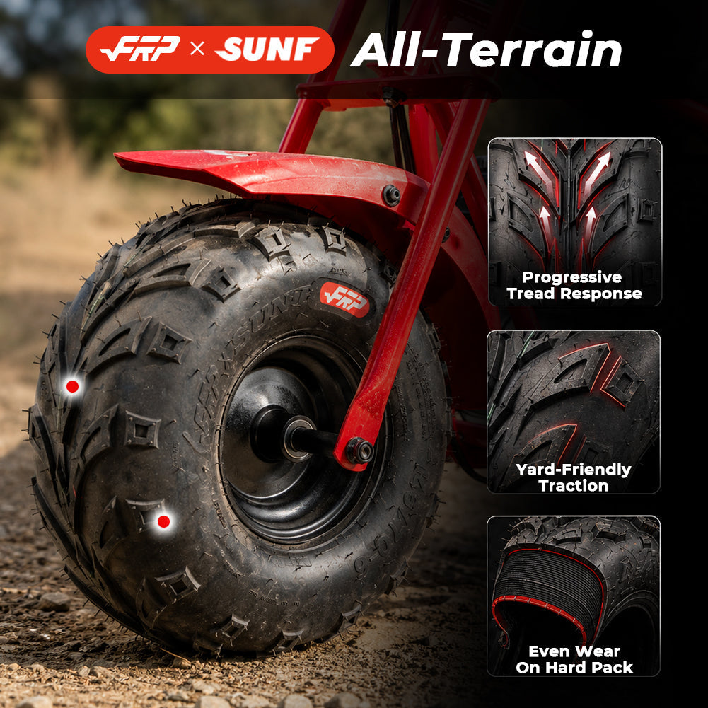 SunF Mini Bike Tires Explained: Which Tread Fits Which Surface