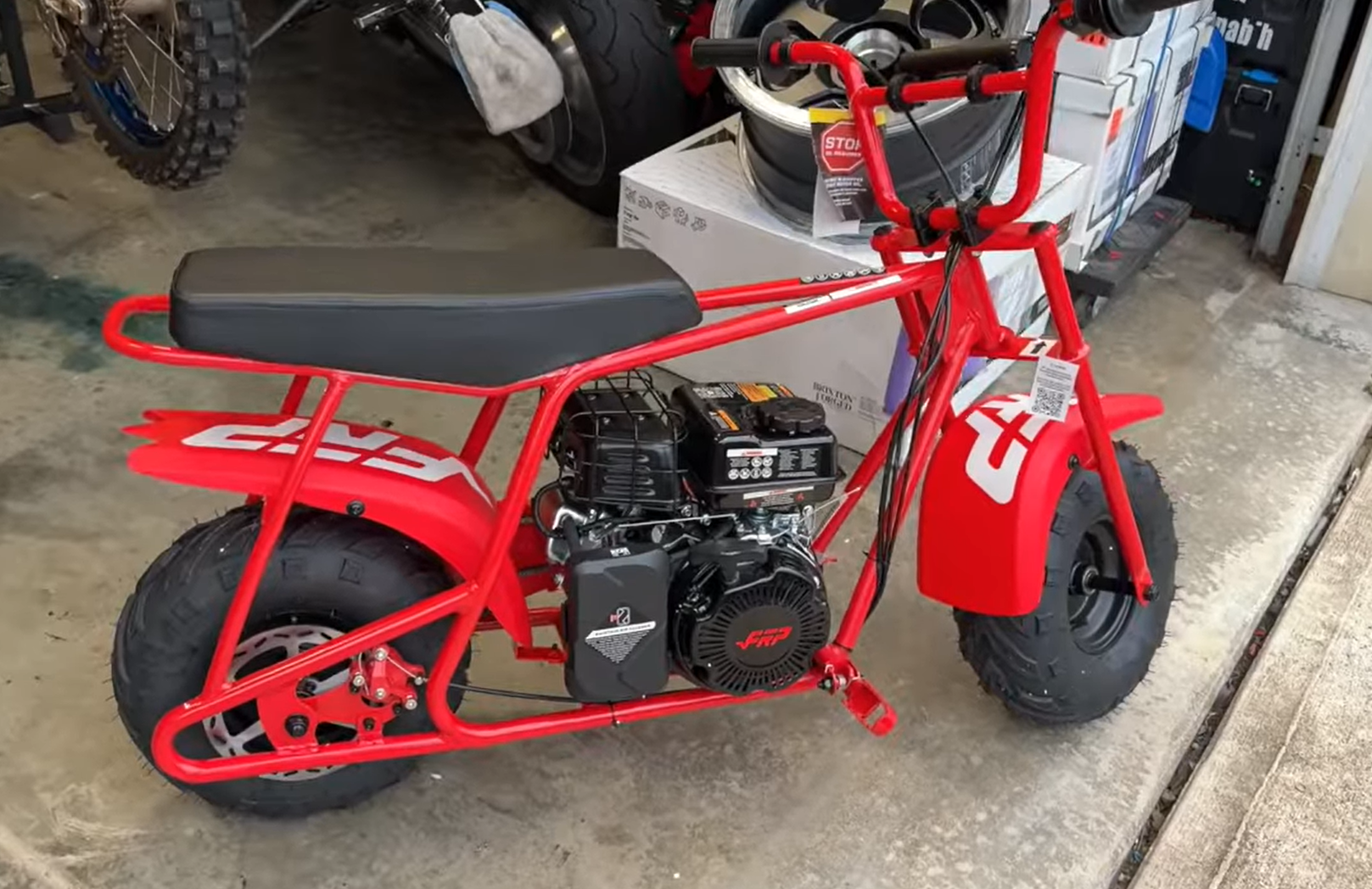 FRP Mini Bikes: The Perfect Gas-Powered Ride for Young Adventurers