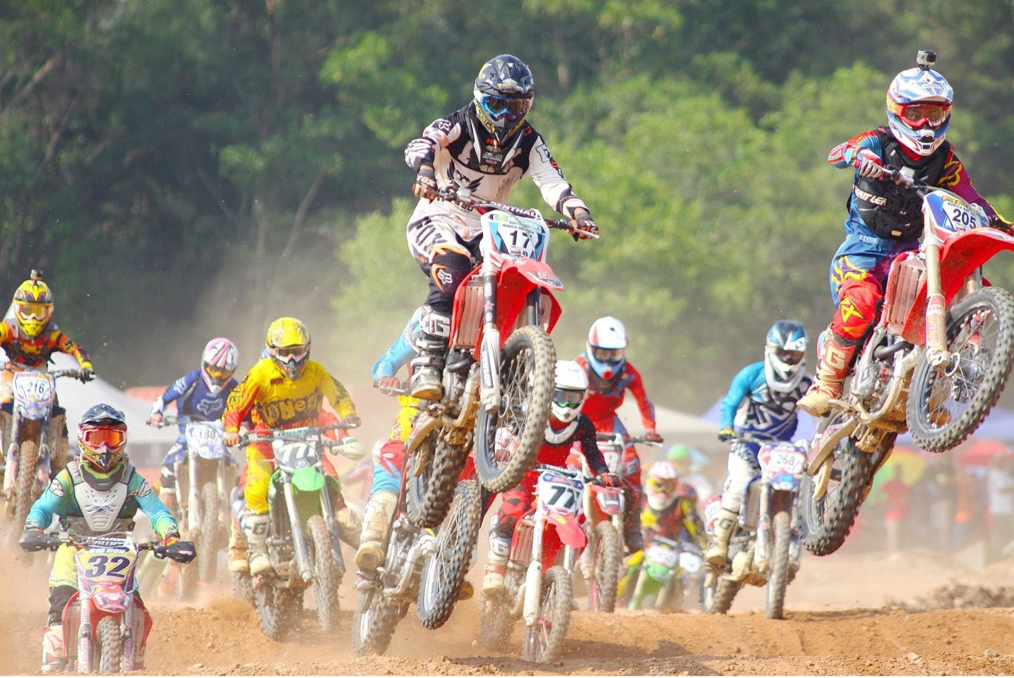 How did motocross start