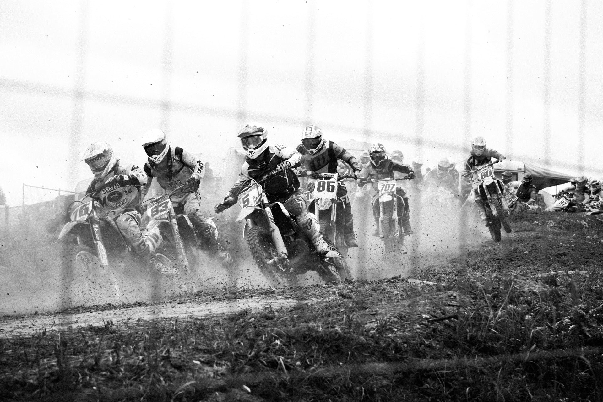 Dirt bike race