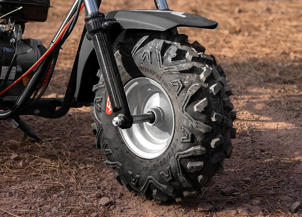 Mini Bike Tire Sizes, Pressure and Tread: The 145/70-6 Guide