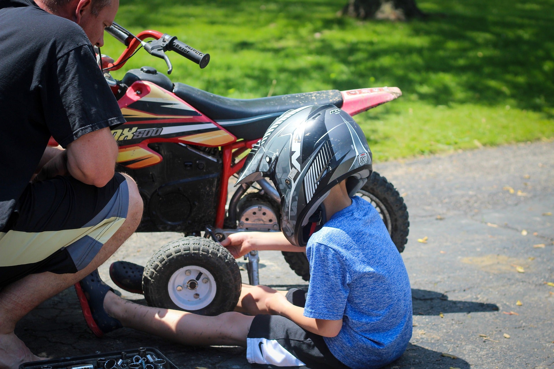 FRP dirtbike kids dirt bike maintenance