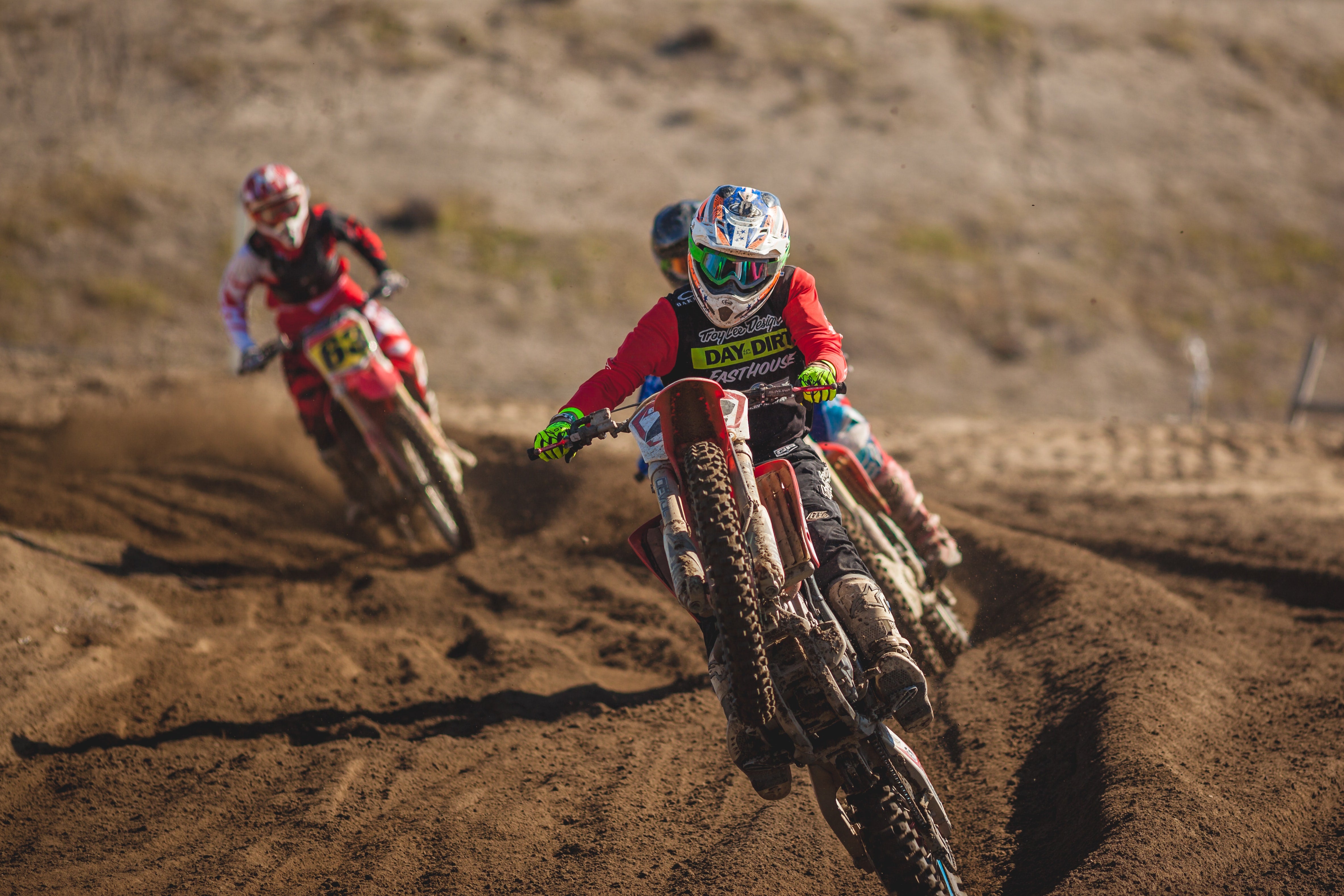 FRP master dirt bike on different terrain 