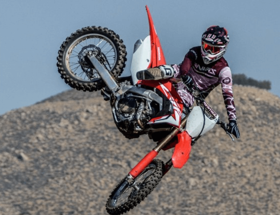 history for gas dirt bike