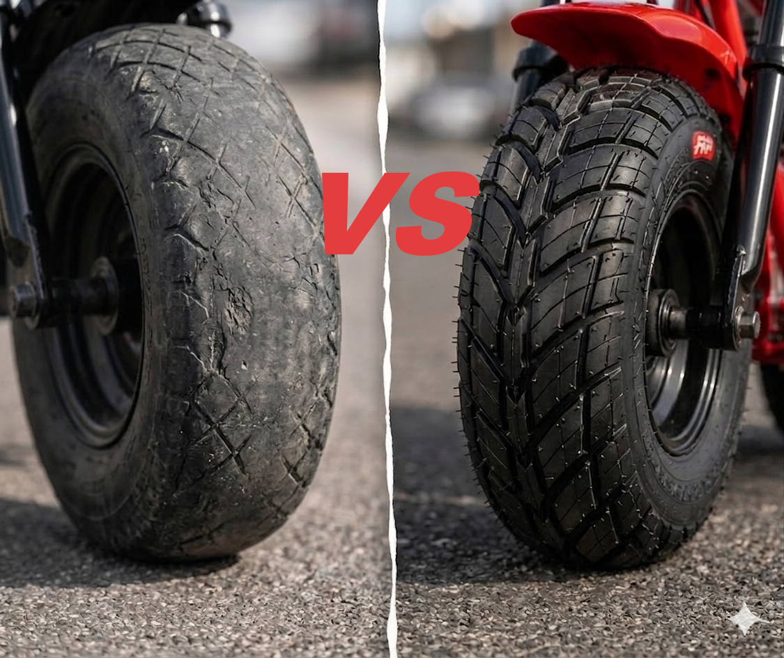 Mini Bike Tire Guide: Size, Pressure, Replacement, and Fat Tire Options 2026