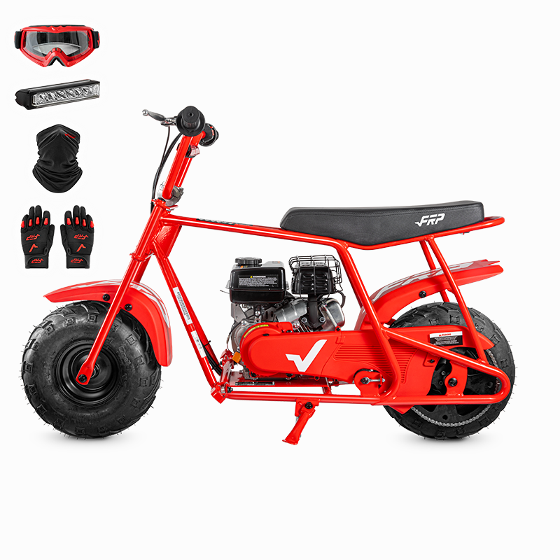 FRP Gas Powered 99CC 4-stroke Mini Bike GMB100 – FRP Official Site