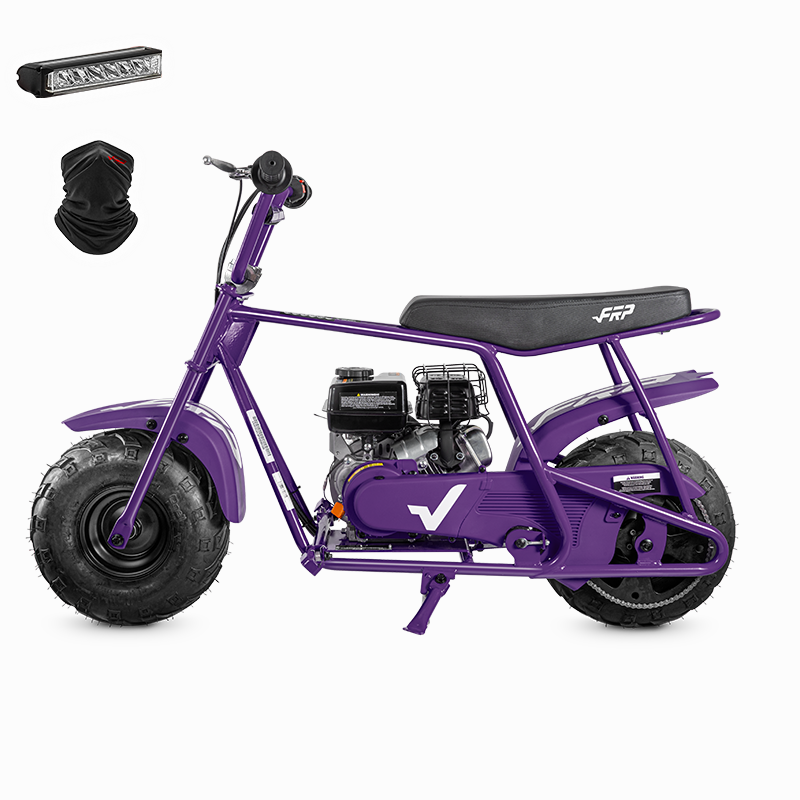 FRP Gas Powered 99CC 4-stroke Mini Bike GMB100 – FRP Official Site