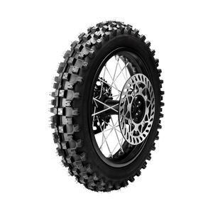 FRP x ParkerPro Dirt Bike Rear Tire Assembly close up | frpmoto dirty bike mini dirt bike kids