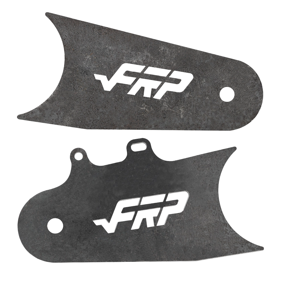 FRP Mini Bike Stretch Extension Tabs front view | frpmoto dirty bike mini dirt bike kids