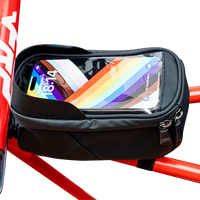 FRP Waterproof Bike Frame Bag for Phones & Gear