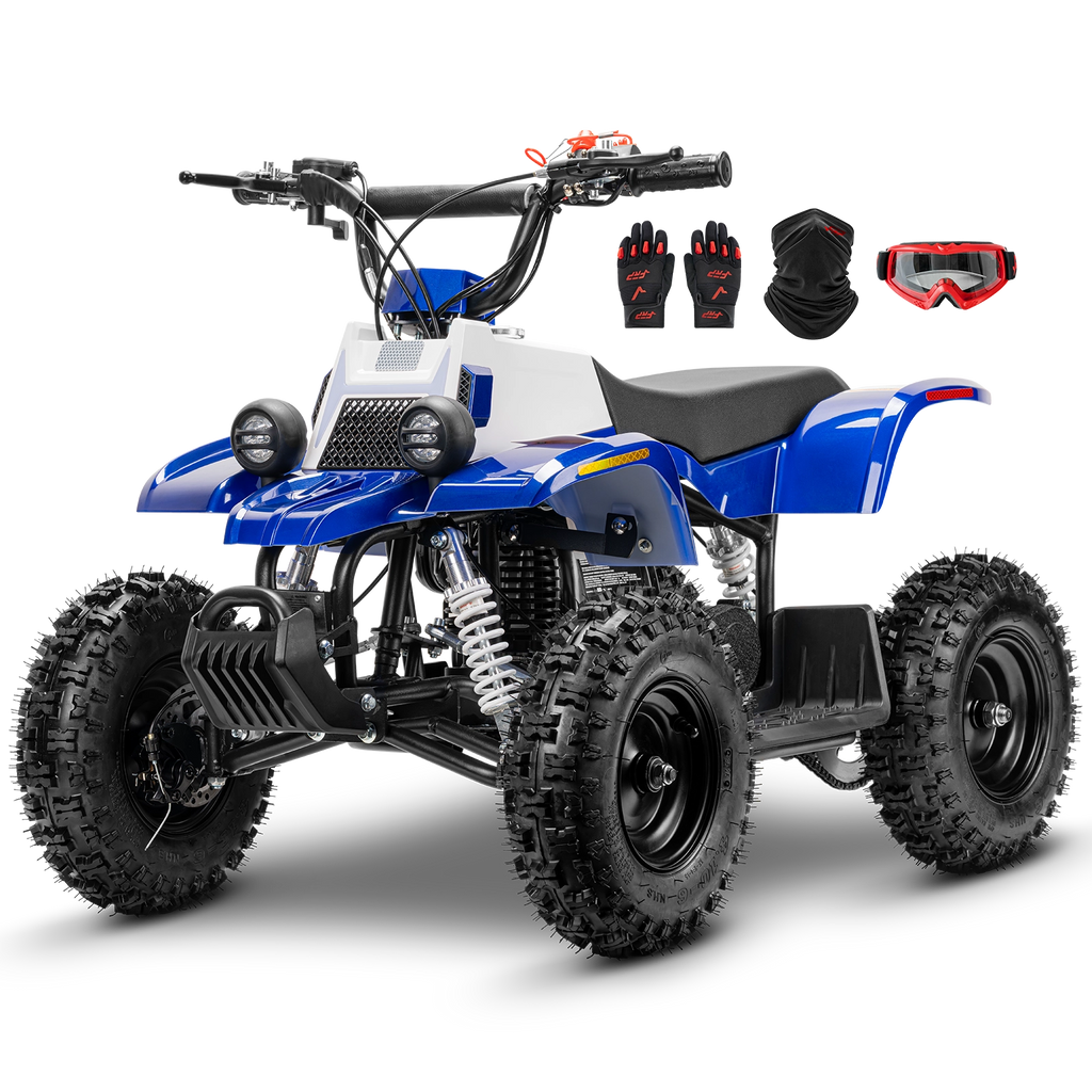 FRP FA40-NEO 40cc kids quad bike blue Max trim with accessories