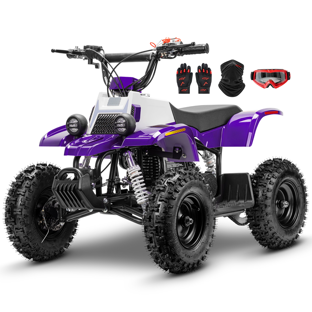 FRP FA40-NEO 40cc kids quad bike purple Max trim with accessories