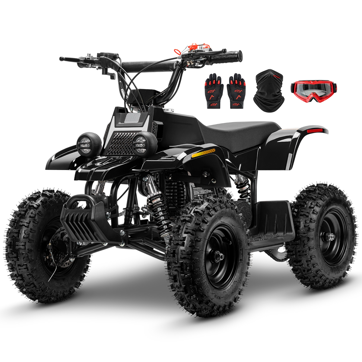 FRP FA40-NEO 40cc kids quad bike black Max trim with accessories