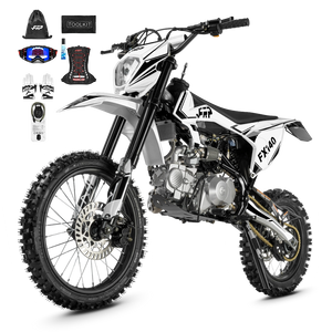 FRP FX140 140cc pit bike & dirt bike with hydraulic disc brakes and 17-inch front wheel