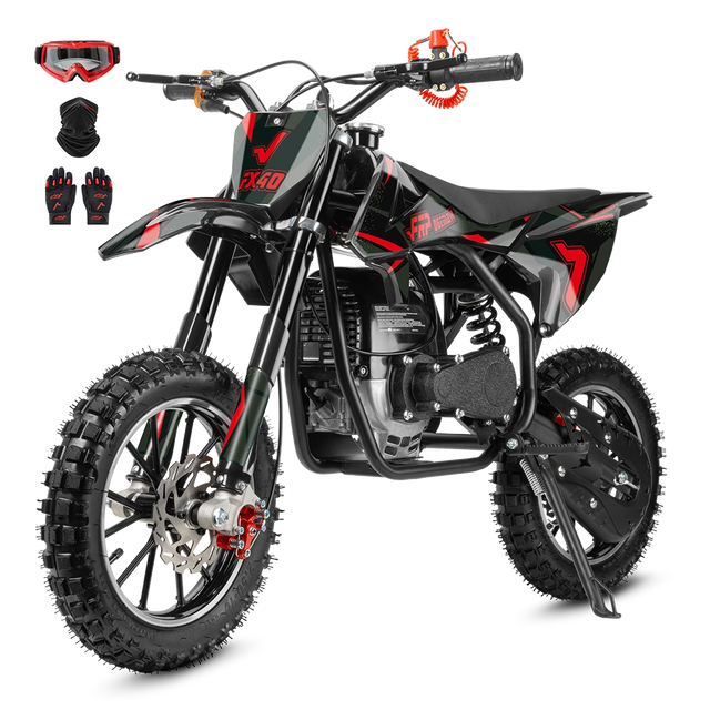 FX40 gas dirt bike in black, Max