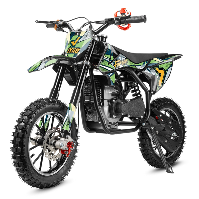 FX40 gas dirt bike in green, Basic