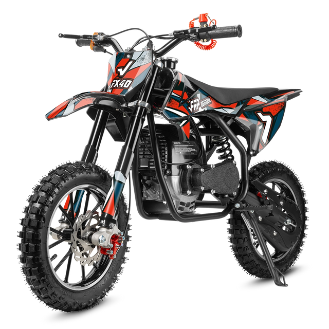 FX40 gas dirt bike in red, Basic