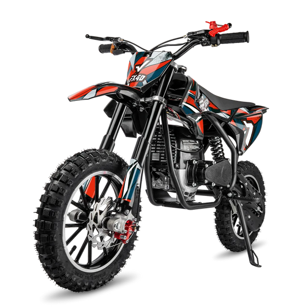 FRP Moto FX40 Ogemaw 40cc Dirt Bike for Kids & Teens — Full Suspension