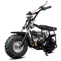 2026 Limited Upgraded FRP GMB100P 99cc Gas Mini Bike-2.0 Heavy Duty Rim