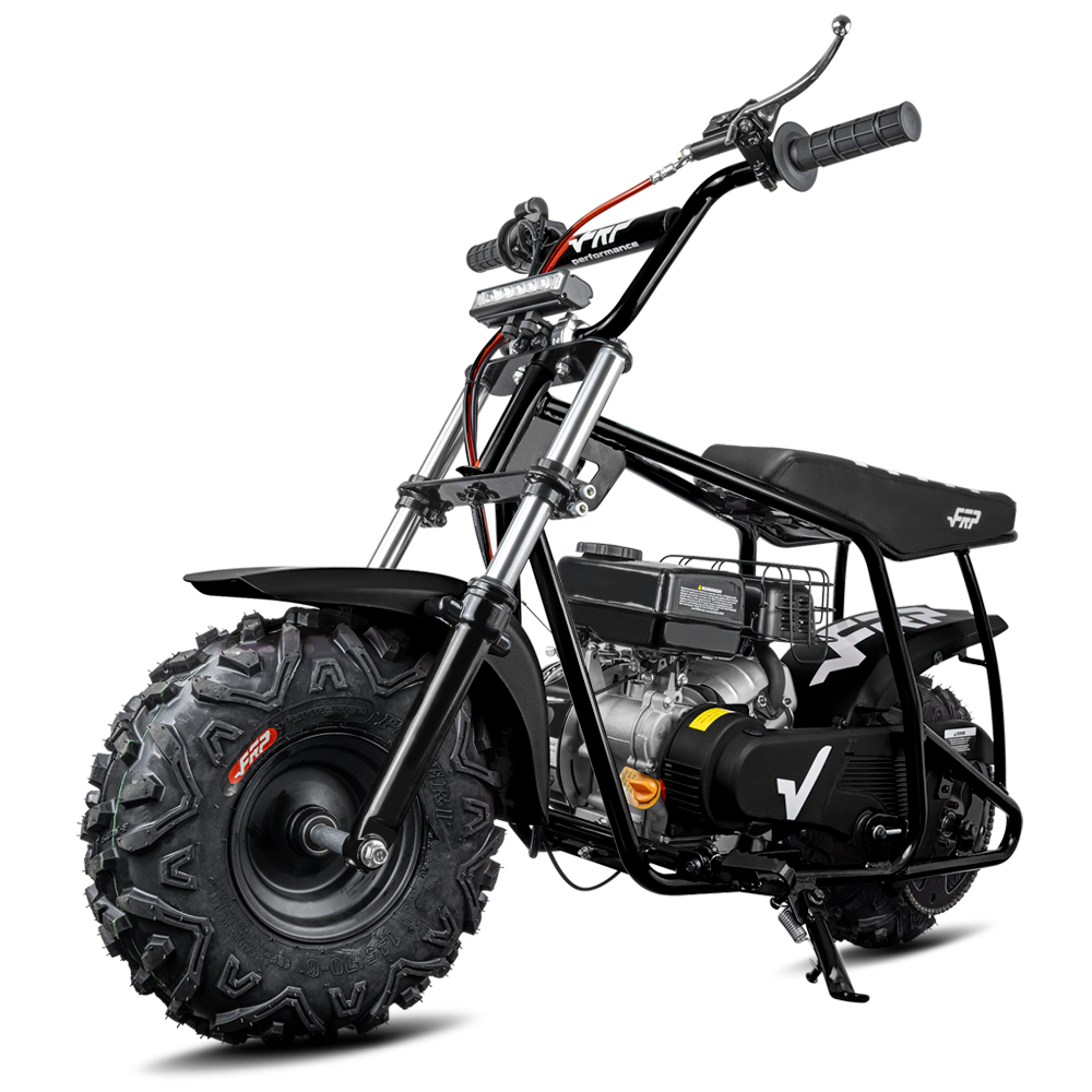FRP Moto GMB100P 99cc Off-Road Gas Mini Bike with Suspension & Hydraulic Brakes