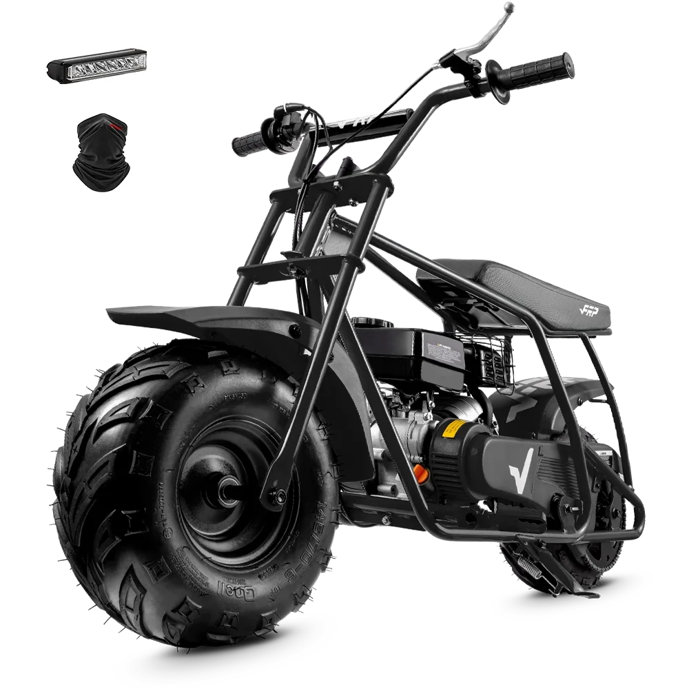 99cc Gas Mini Bike for Adults & Teens | 28 mph 220 lbs |... | FRP