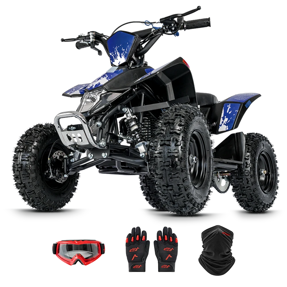 FRP Moto Sahara 40 40cc Kids ATV for Ages 6+ — Dual Disc Brakes