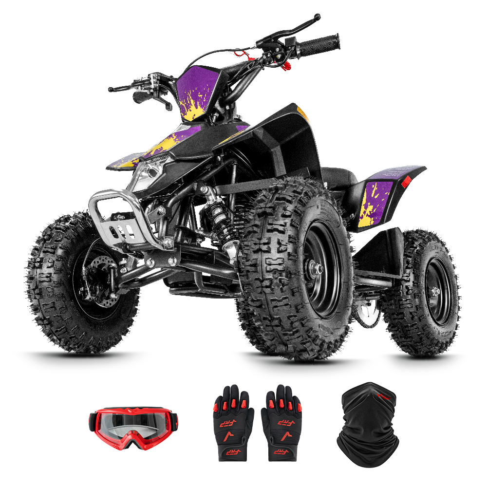FRP Moto Sahara 40 40cc Kids ATV for Ages 6+ — Dual Disc Brakes