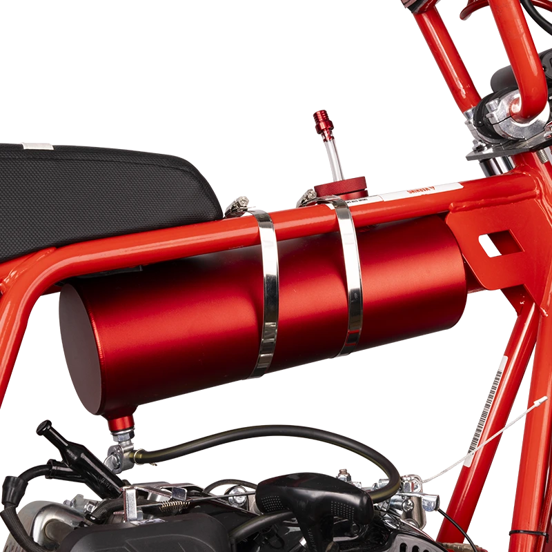 FRP x ParkerPro Mini Bike Gas Tank in use | frp dirt bike mini bike off road
