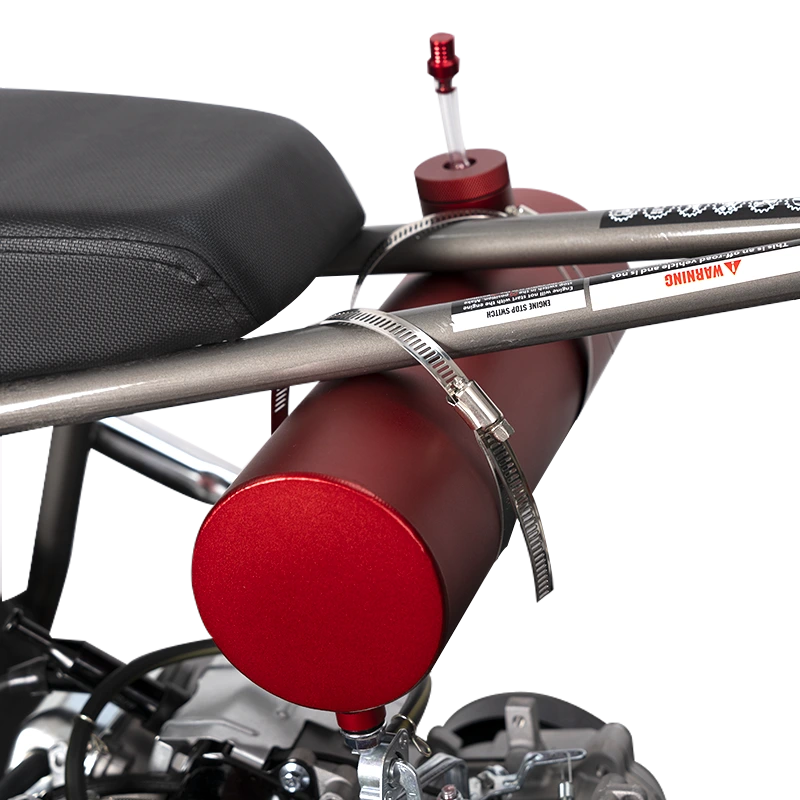 FRP x ParkerPro Mini Bike Gas Tank top view | frpmoto mini bike kids dirt bike gas powered