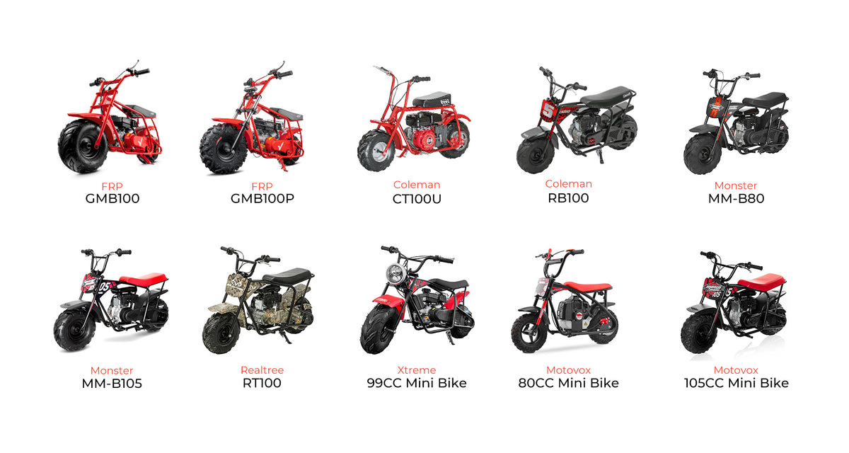 Mini Bike Rack Kit | Front Cargo Rack for GMB100 & 99cc Mini Bikes ...